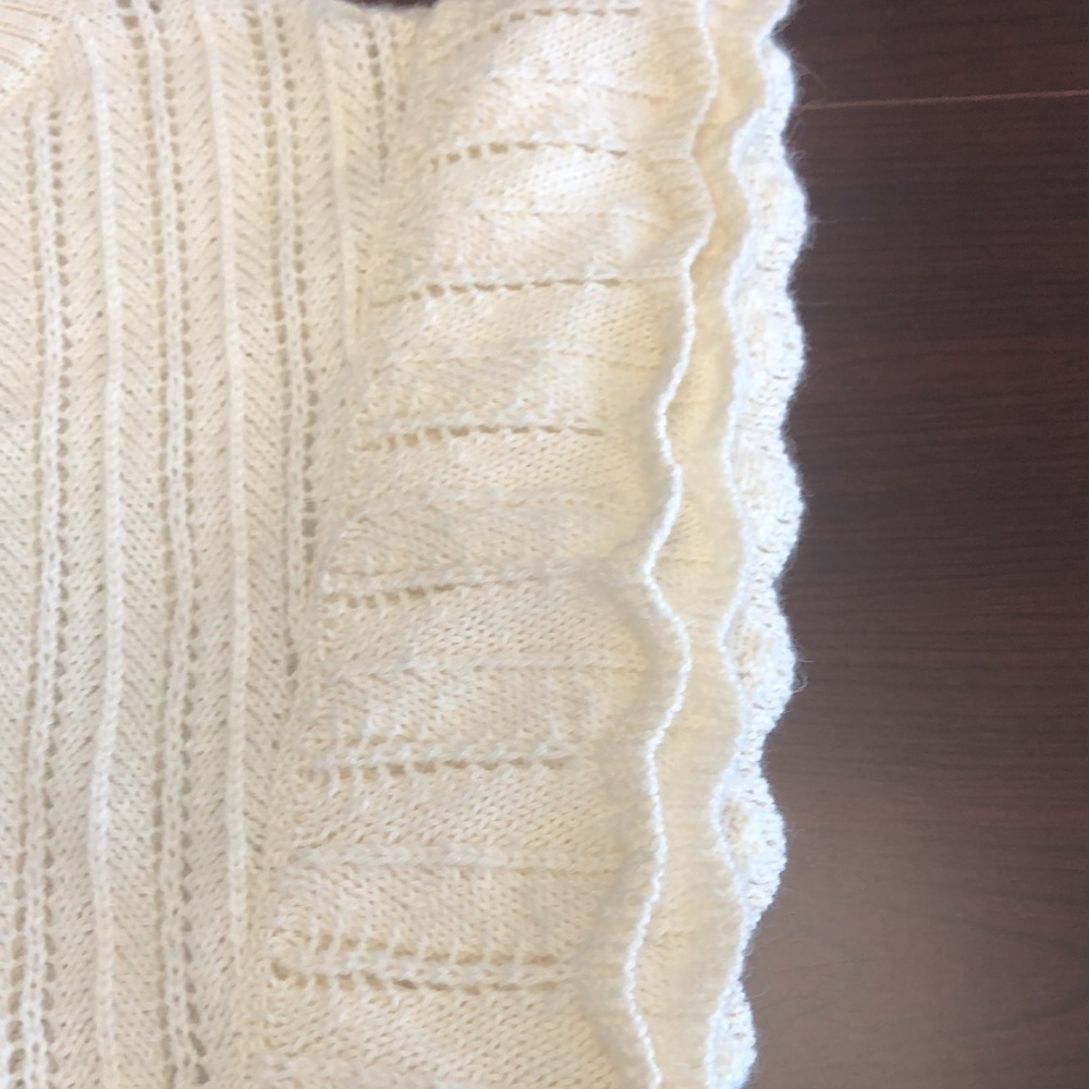 Iro Sleeveless Sweater  Cream  Size Small - Picture 4 of 8